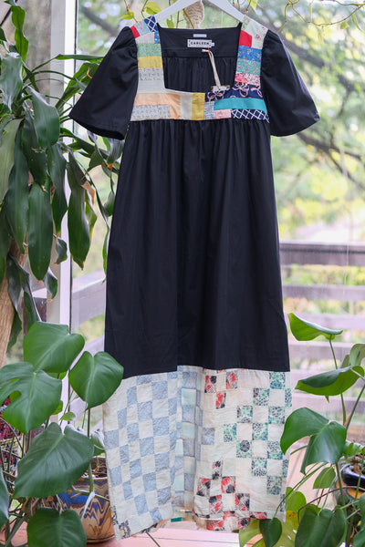 Long Vacation Dress in Attic Treasure Quilt (Xsmall) by Carleen