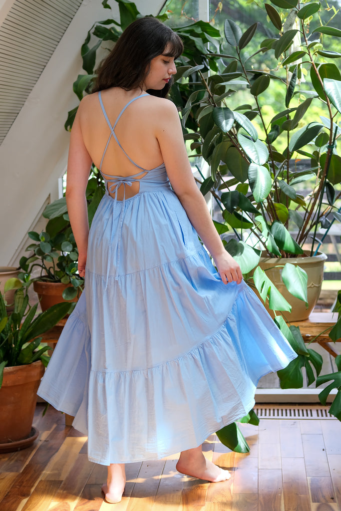 Owynn Dress in Vista Blue by Xirena