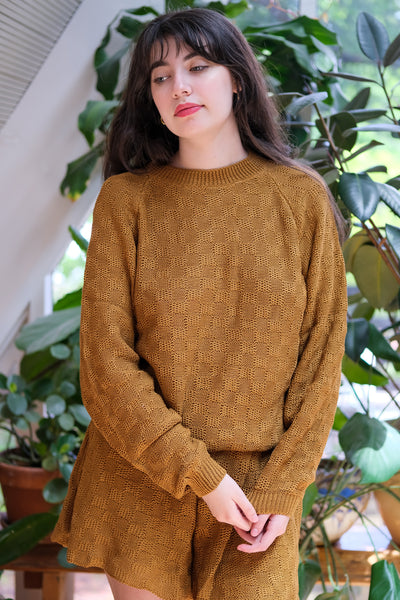 Renee Sweater in Moka by Stella Pardo